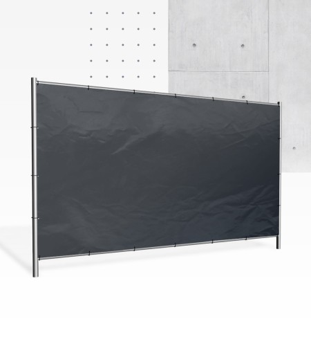 ogrodzenie tymczasowe budowlane - osprzęt - plandeka czarna.jpg