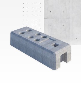 Stopa betonowa 24 kg (podstawa do ogrodzeń)